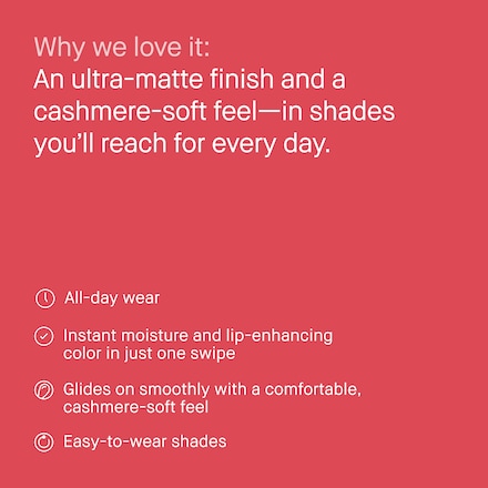 Luxe Cashmere Matte Lipstick