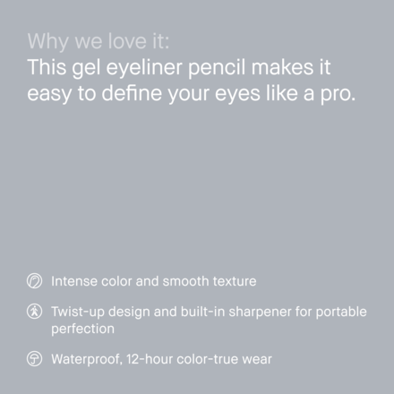 Perfectly Defined Gel Eyeliner Pencil